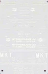 Microscale 87-479 Ho 1966-1972 Missouri-kansas Texas Freight Cars Decal Sheet. Fixed Price $6.99.