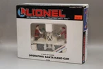 Lionel 6-18408 O27 Gauge Christmas Santa Operating Handcar New Box. Fixed Price $46.41.