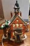 Heartland Valley Porcelain Lighted School Dicken's Christmas Village. Fixed Price $35.00.