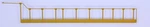 Lionel 8206-134 Yellow Left Hand Rail Assembly. Fixed Price $7.00.