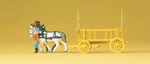 Preiser 79476 Scale Horse Drawn Cart. Fixed Price $35.09.