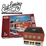 Heljan 609 Scale Theater Building Kit-partially Built. Fixed Price $19.99.