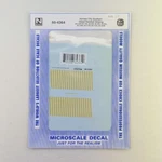 Microscale Decals 60-4364 Kcs Diesel Handrail Striping. Fixed Price $13.80.