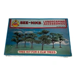 Ahm See-niks Ho Scale 3710C Landscaping Scenery 6 Elm Trees Usa Sealed Nos. Fixed Price $16.99.