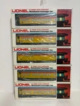 Lionel 9581 9582 9583 9584 9585 Chessie Steam Special Car Passenger Set. Fixed Price $279.99.