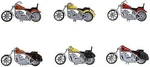 Faller Motorcycles - Ho Scale Model Railroad Building Accessory #180603. Fixed Price $29.46.