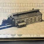 Rare Vintage 1967 Revell Rapido Scale Steam Loco Engine House Kit West Germany. Fixed Price $49.95.