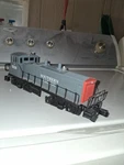 K-line 2216 Southern Pacific Deluxe Dual Mtr. MP-15 W/ Horn O/027 Ga Wks/ Lionel. Fixed Price $70.00.