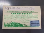 Vintage Champ Decals HH-61 Atsf Santa Fe Herald Aluminum & Blue Ho (58) (5Y). Fixed Price $12.52.