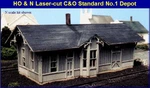 Blair Line 085 Chesapeake & Ohio Depot - Standard #1 Design. Fixed Price $37.91.