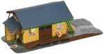 Model Power Farmingdale Freight Station Lighted With Two Figures (built-up). Fixed Price $31.26.