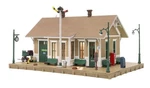 Woodland Scenics Ho Scale Built & Ready Danbury Depot BR5023. Fixed Price $77.99.