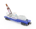 Gauge 3-RAIL K-line K721-5601 Bud Flat Car #7215601 W/ Lighted Bottle. Fixed Price $149.99.