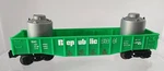 Lcca LIONEL-9142 Republic Steel Gondola-with Canisters 1977-78 Car. New In Box. Fixed Price $18.96.
