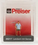 Ho Scale Preiser Kg 28217 Farmer W/scythe Figure. Fixed Price $6.99.