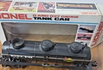 Lionel Train Gauge Sunco S.u.n.x Tanker Car 6-9138. Fixed Price $15.00.