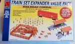 Lot Life-like Trains Set Expander Value Pack Railroad Corral #1743. Fixed Price $17.99.