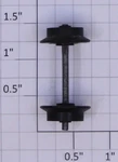 American Flyer XA10140 Scale Plastic Wheel Set (10). Fixed Price $10.00.