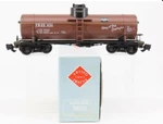 Scale Aristocraft ART-41314 Fw&d Cb&q Burlington Single Dome Tank Car. Fixed Price $140.00.
