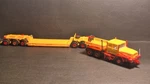 Faun Tractor With Trailer 1:87 Repainted Kibri 13529. Fixed Price $25.00.