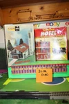 Two Scale Building Kits- Life Like Downtown Hotel & Atlas Modern Church. Fixed Price $24.88.