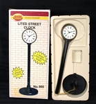 Model Power (lgb) Scale No. 989 Lited Street Clock Vintage 1988 - New Box. Fixed Price $39.99.