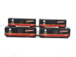 K-line K761-1051 Santa Fe Midnight Chief Boxcar Set Of 4 Nib. Fixed Price $636.79.