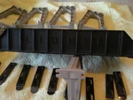 Lionel Postwar Trestles , Bridge & "0" Track Clips. Fixed Price $15.00.