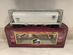 Mth Premier Pennsylvania 3 Bay Cylindrical Covered Hopper Car 20-90018E Scale. Fixed Price $59.99.