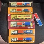 Lot Of 6 Herpa/ Con-cor Pepsi Tractor Trailers New And Gently Used. Fixed Price $68.50.
