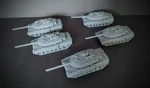 Ho Scale German Leopard 2A7 Tank Platoon 1/87TH Miniatures. Fixed Price $31.92.