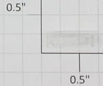 Lionel 8364-6 Left Hand Clear Raised Marker Lens/number Board (12). Fixed Price $8.40.