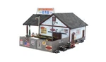 Woodland Scenics Ethyl's Gas & Service Built Ready Building Ho Train BR5048. Fixed Price $89.99.