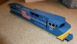 Mth Premier Scale Diesel Locomotive Body Shell 1992 Spirit ES44AC 17.5" Long. Fixed Price $89.00.