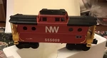 Williams CAB115 NC5 Norfolk & Western Caboose Road #555009. Fixed Price $32.00.