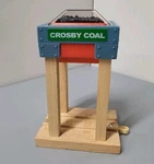 Thomas & Friends Wooden Railway Crosby Coal Station Gullane 2012 Mattel. Fixed Price $12.99.