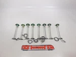 8X Rklin H0 Ac 7047 Cast Station Light Lantern 130 Mm #EE701-0.5. Fixed Price $92.54.