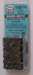Kadee Ho Scale #148-50 Bulk Pack Whisker Metal Couplers Pairs New. Fixed Price $122.95.