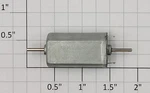 Acme A3A5 12-VOLT Dc Dual Shaft Flat Can Motor. Fixed Price $10.00.