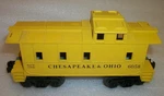 Lionel Postwar Scarce 6058 Chesapeake & Ohio Caboose Excellent Plus. Fixed Price $75.00.