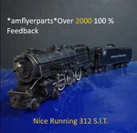 American Flyer 312 Engine With Smoke Tender (s.i.t.) Nice! Fast Ship. Fixed Price $135.00.