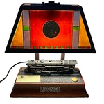 Lionel Train Animated Hudson 700E Locomotive Table Lamp Lights Motion Sound. Fixed Price $125.00.