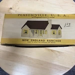 Vintage Plasticville New England Rancher Kit Tan/brown MH-2 129 Bachmann Lionel. Fixed Price $19.50.