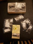 Ho Scale Wheels, Connectors, Milk Cans And Eot Device. Fixed Price $20.00.