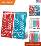 Precision Laser-etched Bolt Thread Gauge 68 Standard & Metric Sizes. Fixed Price $165.99.