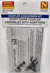 Micro Trains 001 30 020 (1131) Short Shank Couplers W/adaptors Conversion. Fixed Price $12.00.