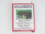 1/160 Scale Rslaserkits 3016-3 Small Log Cabin Building 3-PACK. Fixed Price $37.95.