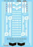 Microscale 87-994 Ho Conrail Quality SD80MAC Diesel Locomotive Decals. Fixed Price $10.95.