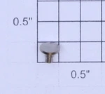 Lionel CP-1 Latch Coupler Notched Shoulder Rivet (50). Fixed Price $20.00.