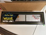 Weaver Ultra Line Southern Pacific Overnights Boxcar #163137 Silver P&d Run. Fixed Price $90.00.